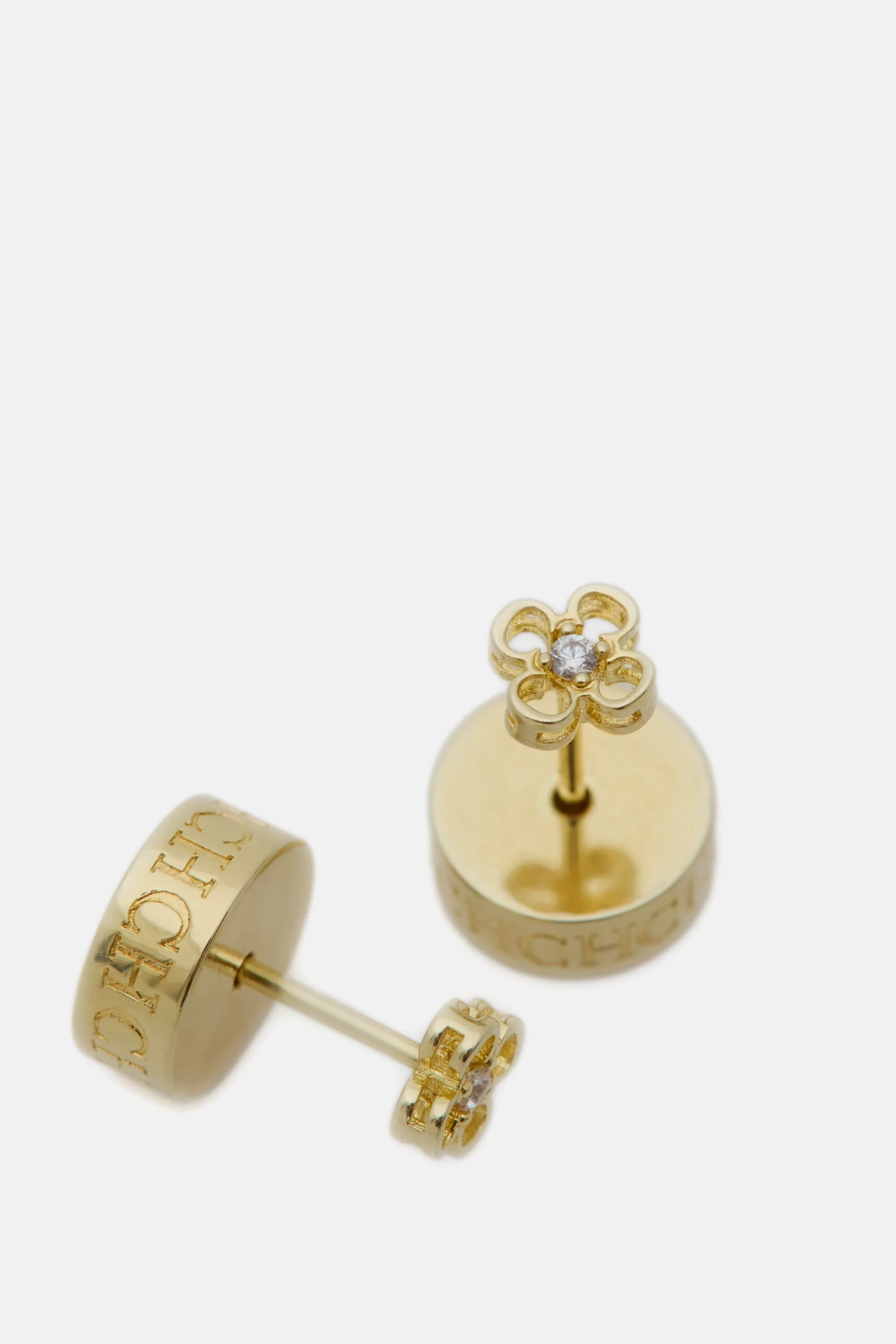 Rosetta Insignia Diamond Earrings with Crystal